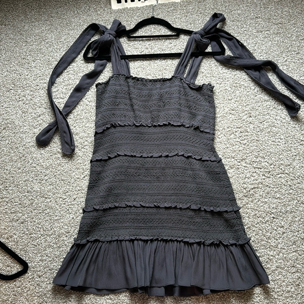 GRAY Mixology ruffle dress